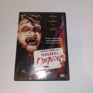 Night of the Demons (DVD 1988) Cathy Podewell Alvin Alexis Mint w/ insert